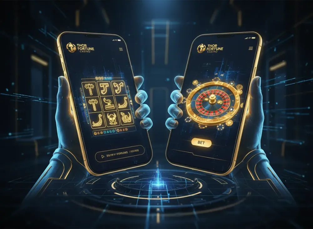 Mobile Casino Interface